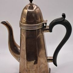 Vintage sterling silver coffee pot