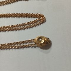 10 kt gold Victorian housekeepers necklace