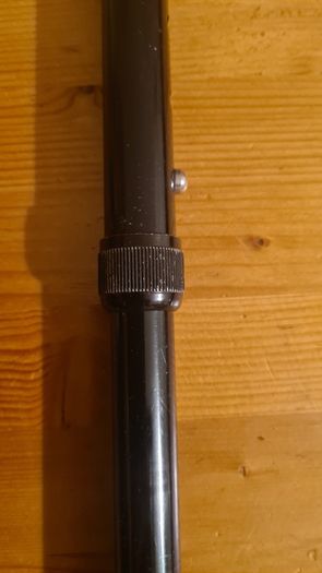 Walking Sticks. 1 X Classic Wood Walking Stick. And 1 X Metal Adjustable Walking Stick. Both In Good Condition.