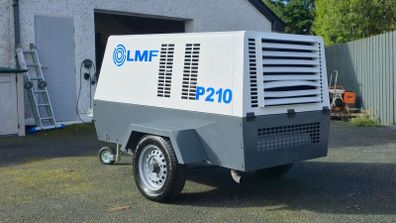 Portable diesel Compressor 210 CFM 7.5-8 Bar