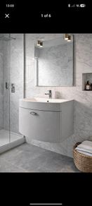 New 60cm Wall Hung Vanity Unit With OR Without Sink