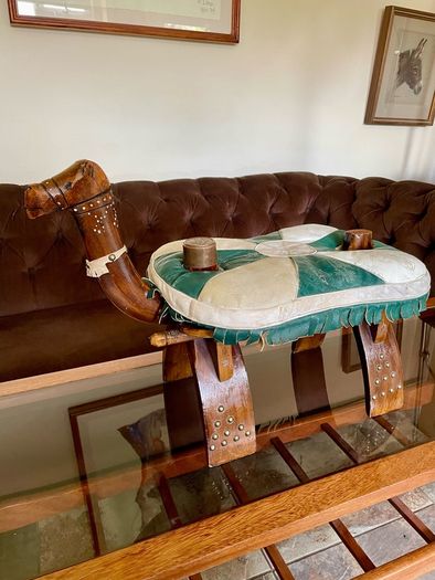 MCM Uber Kitsch Retro North African Footstool Childs Chair 1960s