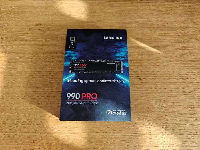 New 2TB Samsung 990 Pro Nvme Ssd M.2