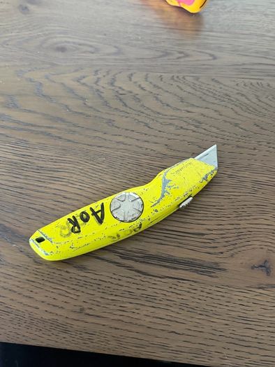 Hultafors Knife / Stanley Knife Yellow / Orange