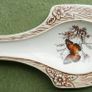 Vintage Treasure Craft , California Butterfly Spoon Rest 10 inch Long Image 3