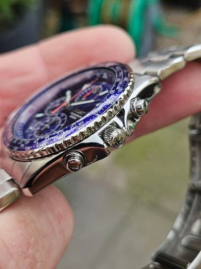 Watch Seiko Chronograph Pilot.