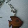Fish pendant,Gemstone jewellery, New, Gift Image 4