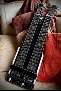 Lap steel : 1939 National Twin Neck Console 8 String