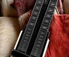 Lap steel : 1939 National Twin Neck Console 8 String