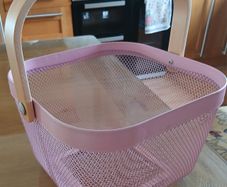Pink Fruit/Veg Basket