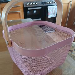 Pink Fruit/Veg Basket