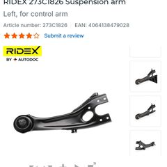 Suspension Arms Left + Right New