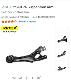 Suspension Arms Left + Right New