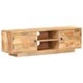 TV Cabinet 116x30x35 cm Solid Mango Wood Image 9