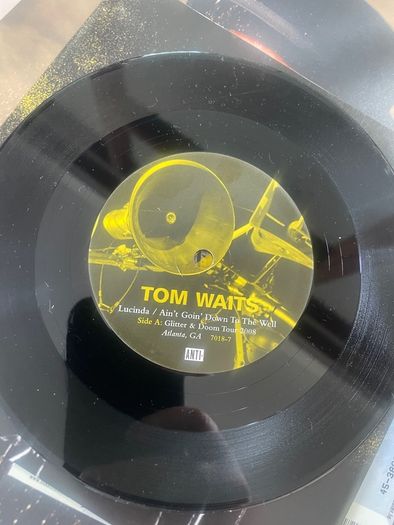 Tom Waits - Glitter And Dome Live (plus 7" and gig ticket)