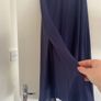 Stunning ASOS Navy skirt with slit UK 10 Image 2
