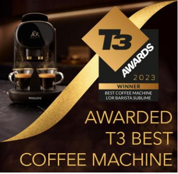 Versuni PHILIPS L'OR Barista Sublime Capsule Coffee Machine, Double Shot, 1 or 2 Cups