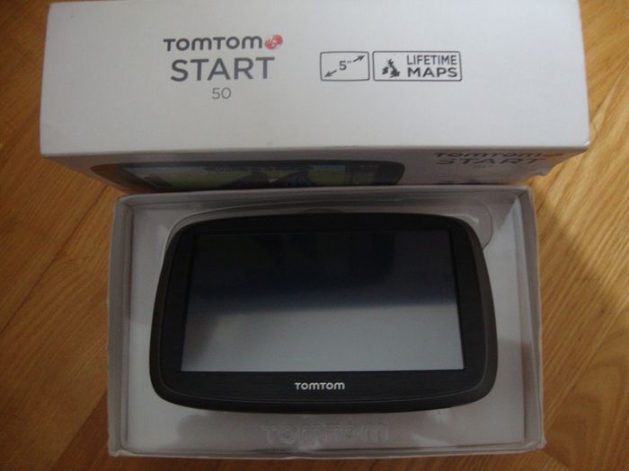 sat nav gps TomTom Start 50, UK Ireland 2026 Lifetime, 5 inch