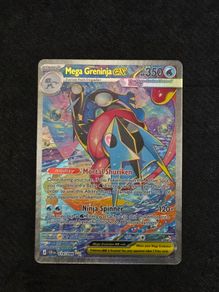 Mega Greninja ex 116 SIR pokemon card chaos rising
