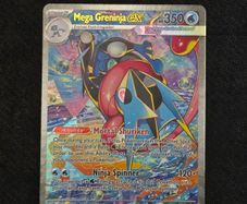 Mega Greninja ex 116 SIR pokemon card chaos rising