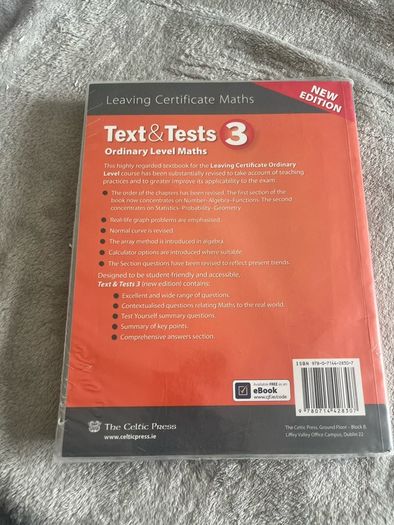 Maths Leaving cert book