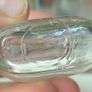 499 - Set of 6 Vintage Clear Glass Screw Cork Top Collectible Decorative Bottles and Jars Image 8
