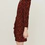 Maje Mini Dress Floral Pattern Image 4