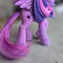 Princess Twilight Sparkle Vinyl (missing gem) Equestria Girls Plaid Design Brushable Tail MLP G4 My Little Pony Image 2
