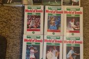 Tennis books ,11 books ranging from 1981-1992