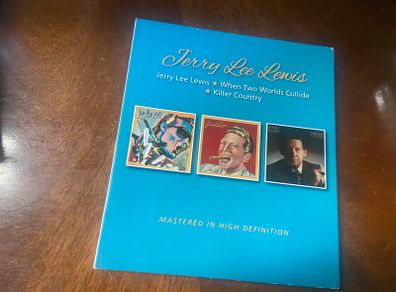 Jerry Lee Lewis 3 Albums in 1 Double CD