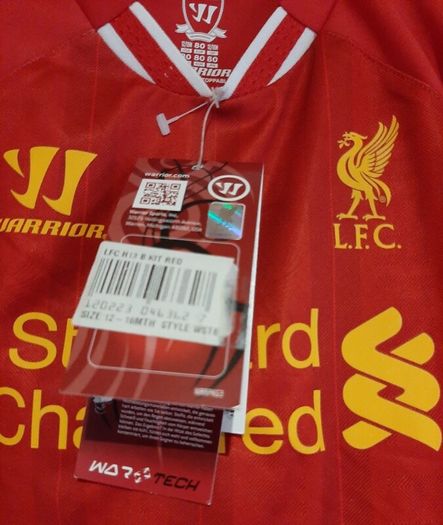vintage Liverpool football set tags attached