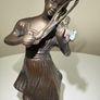 Art Nouveau Style Violinist Figure Image 5