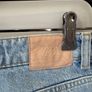ZARA Cropped High Waist Jeans Blue Size 8! Image 6