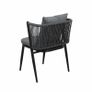 Korfu Coastal Patio Set  Outdoor Table + 2 Chairs Image 2