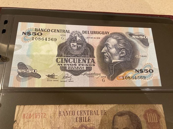 Uruguay 1989 Uncirculated Banknote