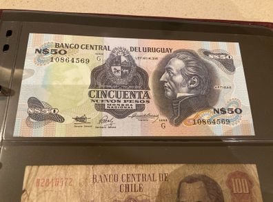 Uruguay 1989 Uncirculated Banknote