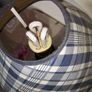 Table lamp & bulb/energy saving /blue porcelain Image 4