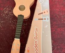 Kids wooden guitar
