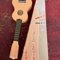Kids wooden guitar
