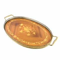 Vintage Marquetry tray