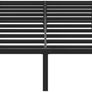 41 cm High Super King Bed Frame, 180 x 200 cm Metal Bed Frame Super King with Rounded Corner Legs Image 6