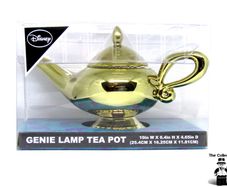 Disney Aladdin Genie Gold Teapot Of Aladdins Lamp Brand New In Box Novelty Collectible From Penneys Primark Home