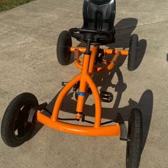 Orange Berg Buddy go kart