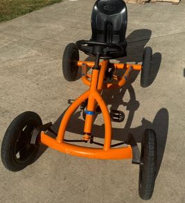 Orange Berg Buddy go kart