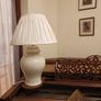 Beautiful cream ceramic Laura Ashley lamp with cute heart details. Needs a repair to electrical connection Image 2