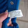 Jane Norman will fit size 6 8 10 small 12 never worn rotyal blue top tunic Image 4