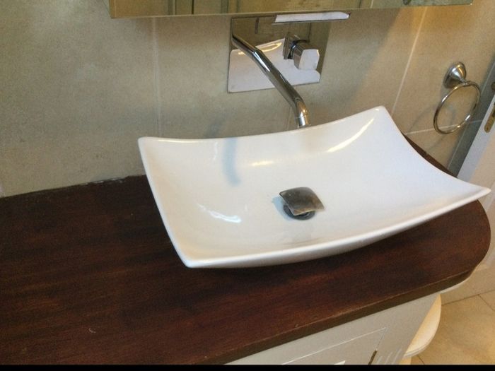 Sink and tap