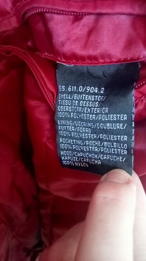 Red Creenstone coat