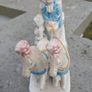 Rare Vintage Porcelain Mantel Clock Image 3