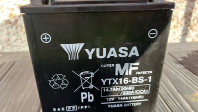 Motorcycle battery YTX1 6-BS-1